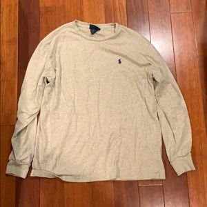 Light Grey Long Sleeve T-Shirt